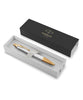 Parker IM Premium Ballpoint Pen - Pearl with Gold Trim