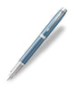 Parker IM Premium Fountain Pen - Blue Grey with Chrome Trim