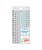 Midori Sticker 2304 - Feelings (Weather)