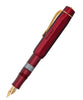 Kaweco Piston Sport AL Solo Fountain Pen - Burgundy/Gold