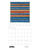 Alma Thomas 2027 Pomegranate Wall Calendar