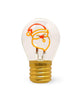 Legami Lightbulb Shaped Lamp - Santa