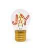 Legami Lightbulb Shaped Lamp - Joy