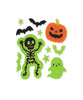 Legami Halloween Gel Window Stickers Small - Skeleton & Ghosts