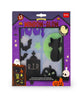 Legami Halloween Window Gel Stickers Small - Cat & Tombstone