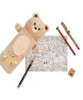 Legami Super Soft Plush Pencil Case - Teddy Bear