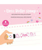 Legami Decorative Roller Stamp - Unicorn