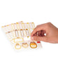 Legami My Name Is...Set of 66 Adhesive Labels - Teddy
