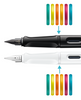 Lamy safari All White and All Black Fountain Pen Multicolour Gift Set