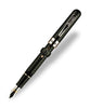 Conklin Crescent Filler Fountain Pen - Black Chased
