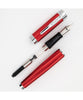 Conklin Herringbone Signature Fountain Pen - Red