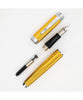 Conklin Herringbone Signature Fountain Pen - Yellow