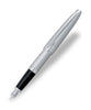 Cross Apogee Fountain Pen - Brushed Chrome
