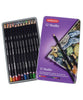 Derwent Studio Colour Pencils - Tin of 12