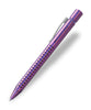 Faber-Castell Grip Ballpoint Pen - Glam Edition Violet