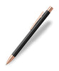 Faber-Castell Neo Slim Ballpoint Pen - Black with Rosegold