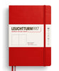 Leuchtturm1917 Medium (A5) Hardcover Notebook - Cherry Red