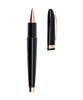Pineider Tempi Moderni Rollerball Pen - Black and Rose Gold