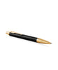 Parker IM Premium Ballpoint Pen - Black with Gold Trim