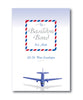 Basildon Bond Envelopes - Blue Air Mail