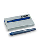 Lamy T10 Ink Cartridges - Blue/Black