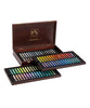 Caran D'Ache Neopastel Wax Pastels - Set of 96 in Luxury Wooden Box