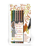 Chameleon Fineliner Pens - 6 Assorted Nature Colours