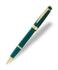 Cross Bailey Light Rollerball Pen - Green & Gold