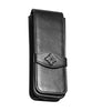 Diplomat Leather Pen Case for 3 Pens - Black