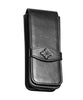 Diplomat Leather Pen Case for 4 Pens - Black