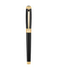 S.T. Dupont Line D Fountain Pen (Large) - Black Lacquer & Gold
