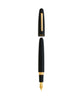 Esterbrook Estie Oversize Fountain Pen - Ebony with Gold Trim