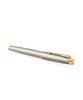 Parker IM Premium Fountain Pen - Warm Silver with Gold Trim