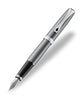 Diplomat Excellence Fountain Pen - Venezia Platin Matte Chrome