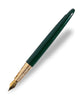 Ferris Wheel Press Brush Fountain Pen - Lord Evergreen
