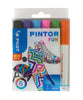 Pilot Pintor Paint Marker Pen - Pack of 6 Fun Colours