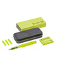 Kaweco Ice Sport Fountain Pen - Yellow Glow Marker Set