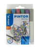 Pilot Pintor Paint Marker Pen - Pack of 6 Metallic Colours