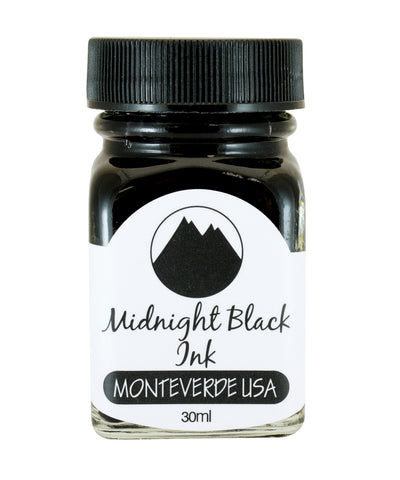 Monteverde Core Collection Ink (30ml) - Midnight Black