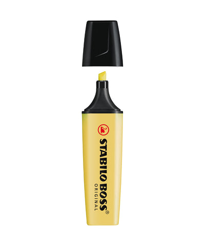 Stabilo Boss Original Pastel Highlighter Pen - Milky Yellow