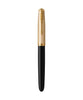 Parker 51 Fountain Pen - Black with Gold Trim