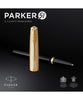 Parker 51 Fountain Pen - Black with Gold Trim