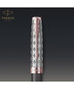 Parker Sonnet Fountain Pen - Premium Metal & Grey Lacquer