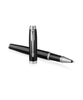 Parker IM Rollerball Pen - Black with Chrome Trim