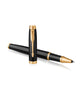 Parker IM Rollerball Pen - Black with Gold Trim