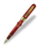 Conklin Crescent Filler Limited Edition Demonstrator Fountain Pen - Red