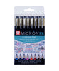Sakura Pigma Micron PN Pen Set - 8 Colours