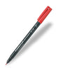 Staedtler Lumocolor Permanent Marker Pen - Red