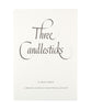 Three Candlesticks Writing Paper - A5
