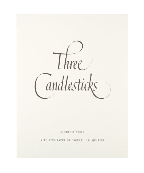 Three Candlesticks Writing Paper - P4TO